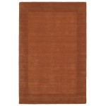 Kaleen Regency Collection Bright Pumpkin Area Rug 3'6" x 5'3"