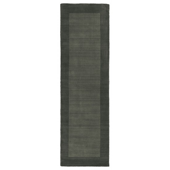 Kaleen Regency Collection Dark Charcoal Runner 2'6" x 8'9"