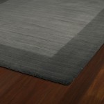 Kaleen Regency Collection Dark Charcoal Area Rug 3'6" x 5'3"