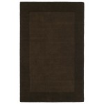 Kaleen Regency Collection Dark Brown Area Rug 5' x 7'9"