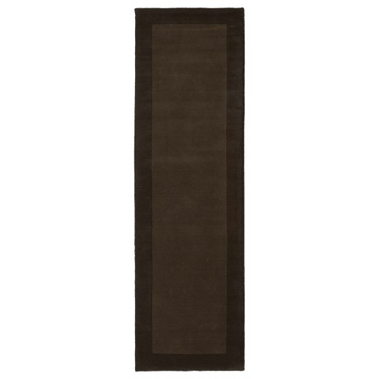 Kaleen Regency Collection Dark Brown Area Rug 5' x 7'9"