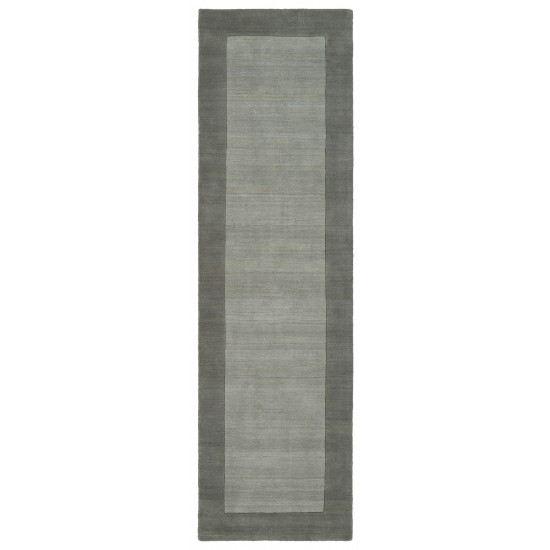 Kaleen Regency Collection Light Grey Runner 2'6" x 8'9"