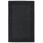 Kaleen Regency Collection Dark Carbon Area Rug 3'6" x 5'3"