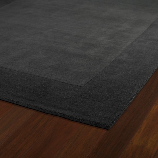 Kaleen Regency Collection Dark Carbon Area Rug 3'6" x 5'3"