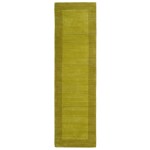 Kaleen Regency Collection Bright Lime Green Runner 2'6" x 8'9"