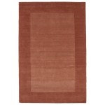 Kaleen Regency Collection Bright Salmon Area Rug 3'6" x 5'3"