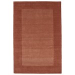 Kaleen Regency Collection Bright Salmon Area Rug 5' x 7'9"