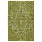 Kaleen Relic Collection Bright Avocado Area Rug 5'6" x 8'6"