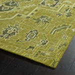 Kaleen Relic Collection Bright Avocado Area Rug 5'6" x 8'6"