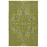 Kaleen Relic Collection Bright Avocado Area Rug 8' x 10'
