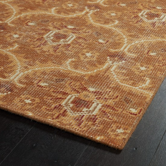 Kaleen Relic Collection Parika Pumpkin Throw Rug 2' x 3'