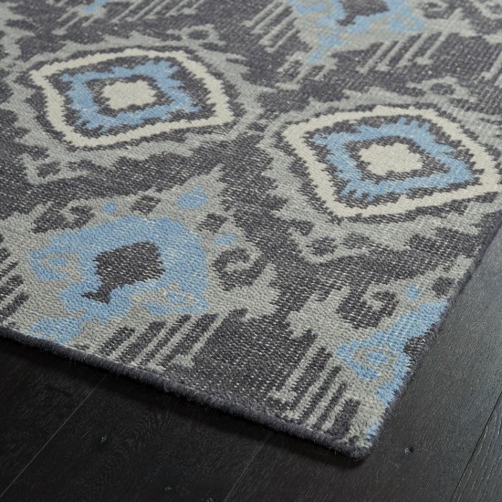 Kaleen Relic Collection Light Charcoal Area Rug 9' x 12'