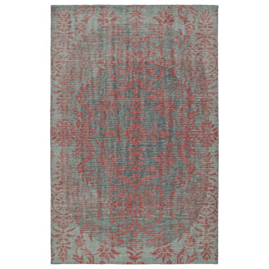 Kaleen Relic Collection Light Pink Throw Rug 2' x 3'