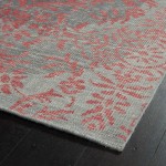 Kaleen Relic Collection Light Pink Throw Rug 2' x 3'