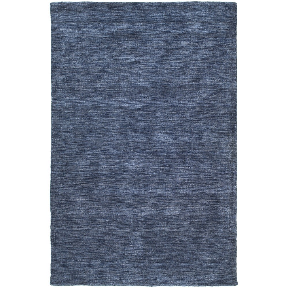 Kaleen Renaissance Collection Dark Blue Throw Rug 3' x 5'