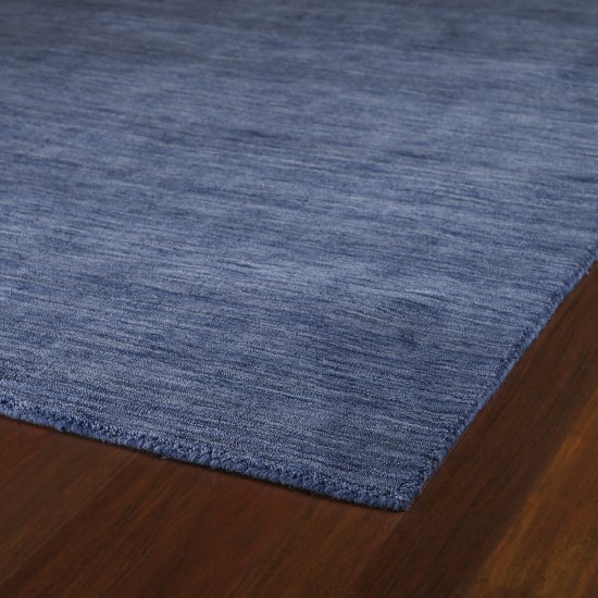 Kaleen Renaissance Collection Dark Blue Throw Rug 3' x 5'