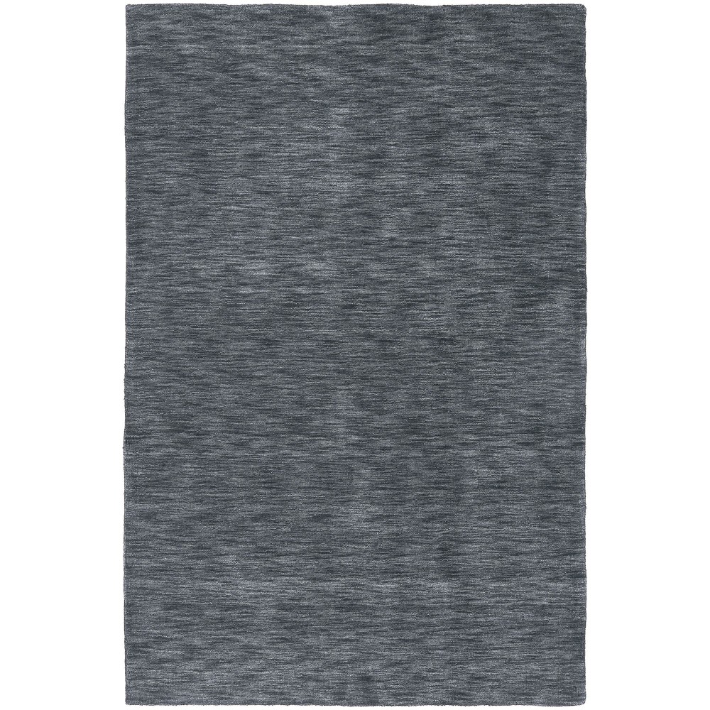 Kaleen Renaissance Collection Dark Charcoal Throw Rug 3' x 5'
