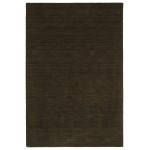 Kaleen Renaissance Collection Dark Chocolate Throw Rug 3' x 5'