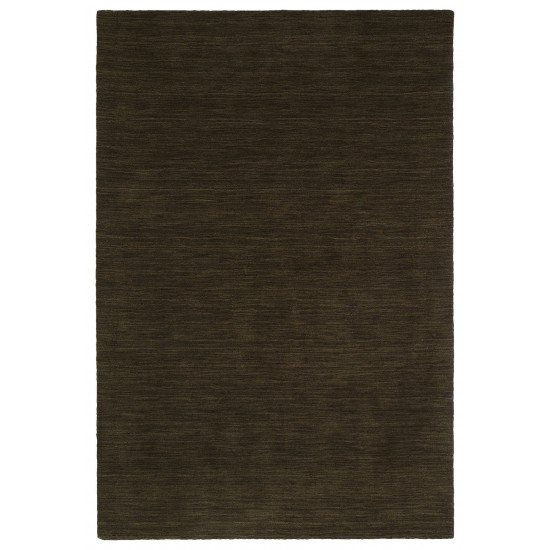 Kaleen Renaissance Collection Dark Chocolate Throw Rug 3' x 5'