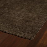 Kaleen Renaissance Collection Dark Chocolate Throw Rug 3' x 5'