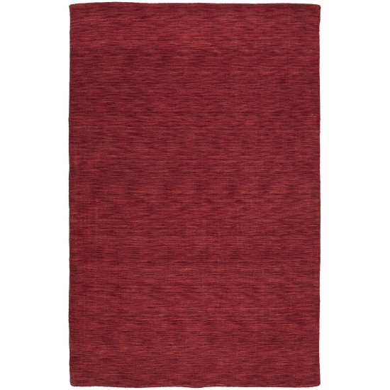 Kaleen Renaissance Collection Dark Cardinal Throw Rug 3' x 5'