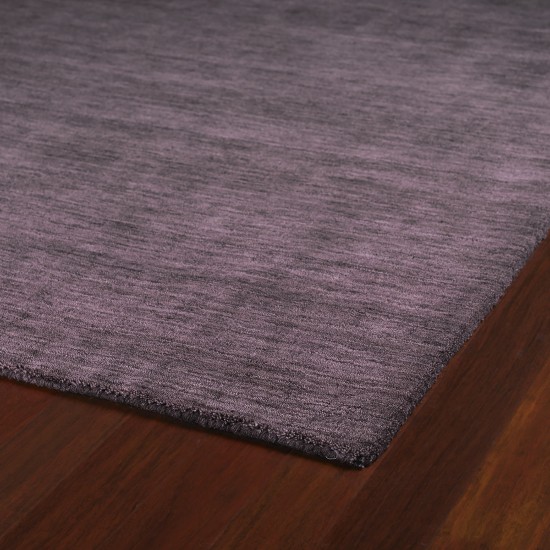 Kaleen Renaissance Collection Dark Aubergine Throw Rug 3' x 5'