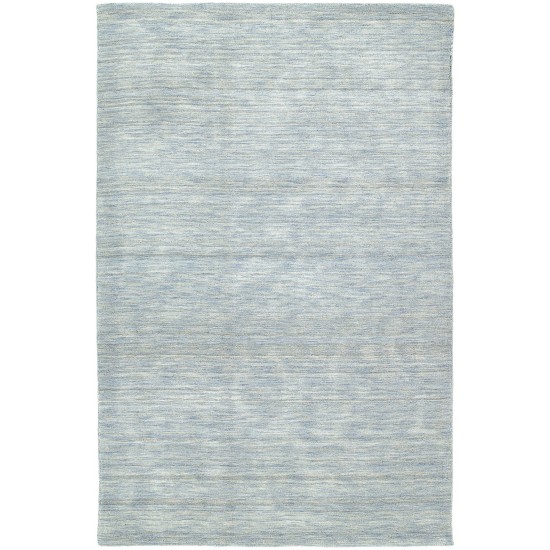 Kaleen Renaissance Collection Light Azure Throw Rug 3' x 5'