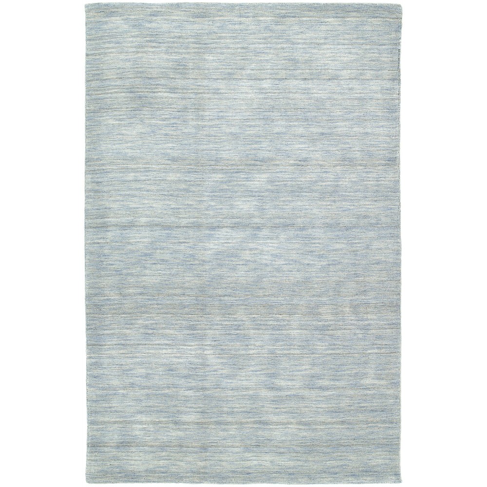 Kaleen Renaissance Collection Light Azure Throw Rug 3' x 5'