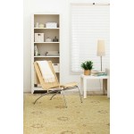 Kaleen Restoration Collection Light Gold Throw Rug 2' x 3'