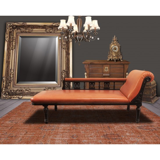 Kaleen Restoration Collection Dark Pumpkin Area Rug 4' x 6'