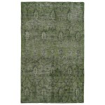 Kaleen Restoration Collection Dark Green Area Rug 9' x 12'