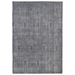 Kaleen Restoration Collection Light Grey Area Rug 5'6" x 8'6"