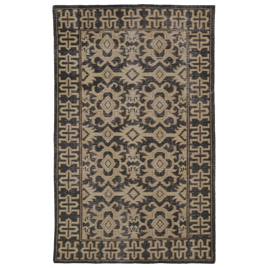 Kaleen Restoration Collection Dark Chocolate MilkChocolate Throw Rug 2' x 3'