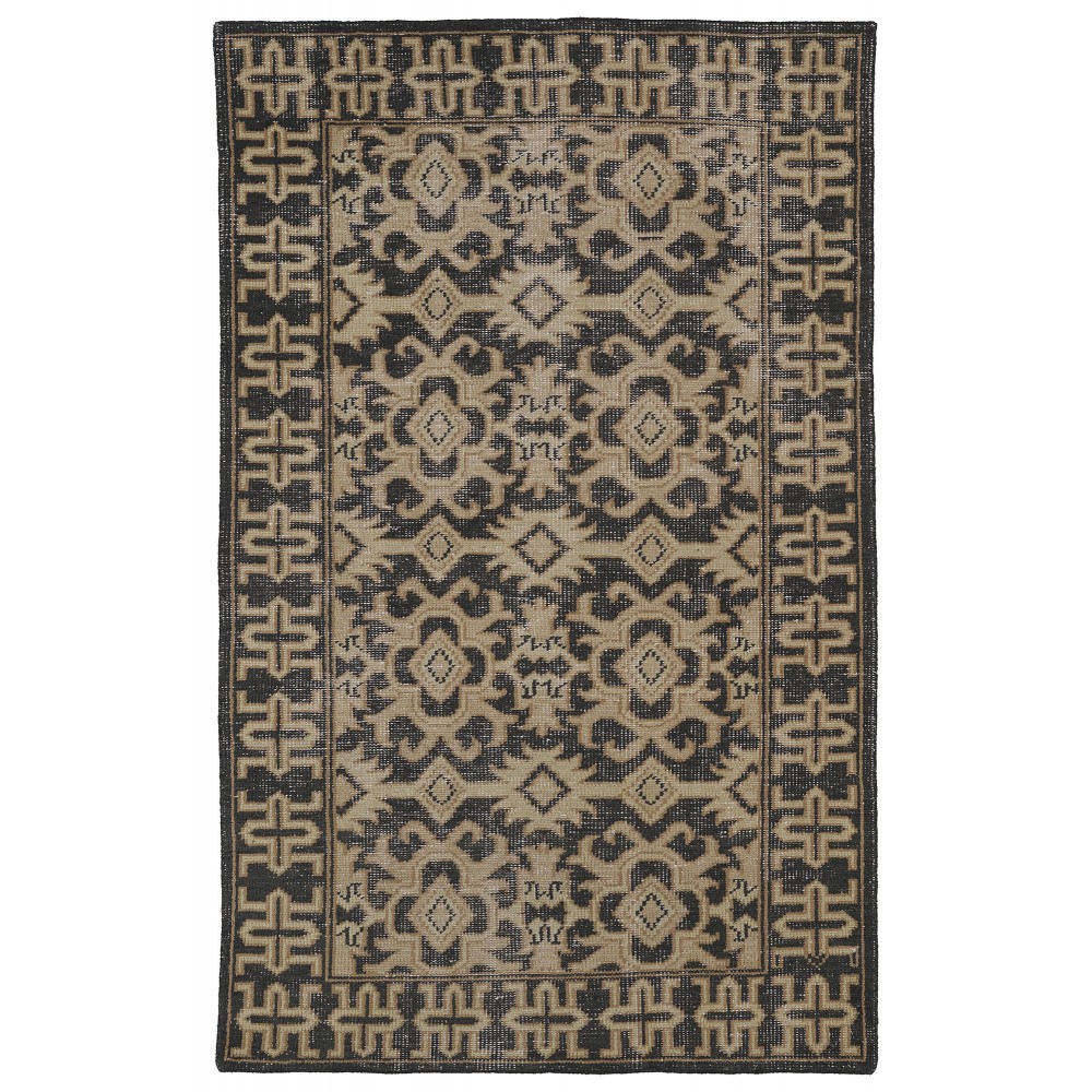 Kaleen Restoration Collection Dark Chocolate MilkChocolate Area Rug 4' x 6'