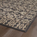 Kaleen Restoration Collection Dark Chocolate MilkChocolate Area Rug 4' x 6'