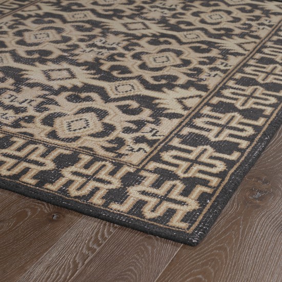 Kaleen Restoration Collection Dark Chocolate MilkChocolate Area Rug 5'6" x 8'6"