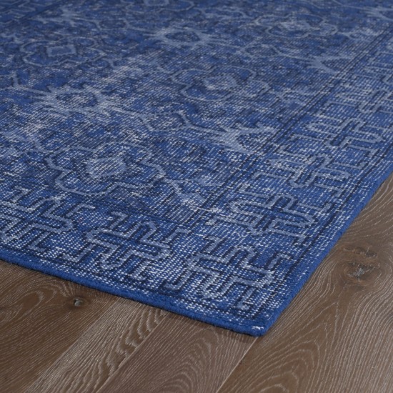 Kaleen Restoration Collection RES04-17 Blue Throw Rug 2' x 3'