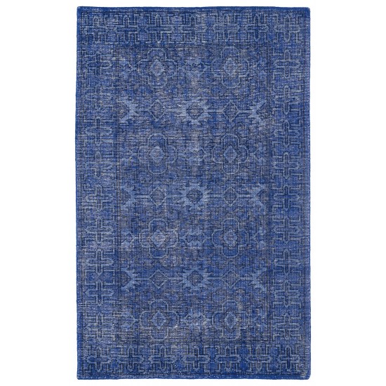 Kaleen Restoration Collection RES04-17 Blue Area Rug 5'6" x 8'6"