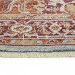 Kaleen Rila Collection Bright Light Blue Throw Rug 18" x 18"