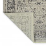Kaleen Rila Collection Gray Charcoal Throw Rug 18" x 18"