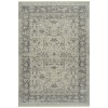Kaleen Rila Collection Gray Charcoal Area Rug 9'6" x 13'