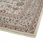 Kaleen Rila Collection Light Ivory Throw Rug 2' x 3'