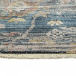 Kaleen Rila Collection Blue Rust Area Rug 3'11" x 5'3"