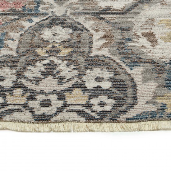Kaleen Rila Collection Light Mocha Area Rug 3'11" x 5'3"
