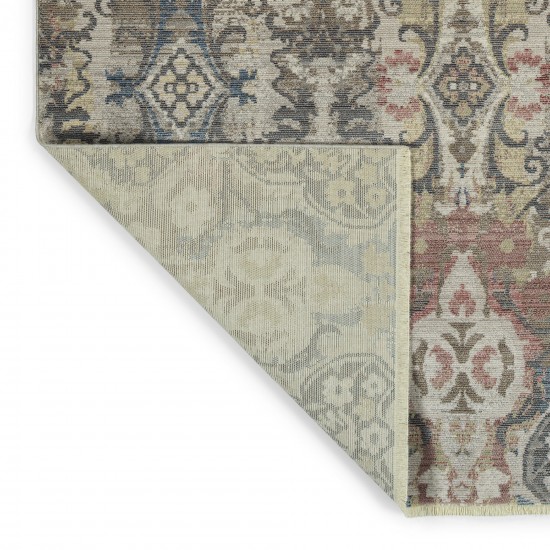 Kaleen Rila Collection Light Mocha Area Rug 3'11" x 5'3"