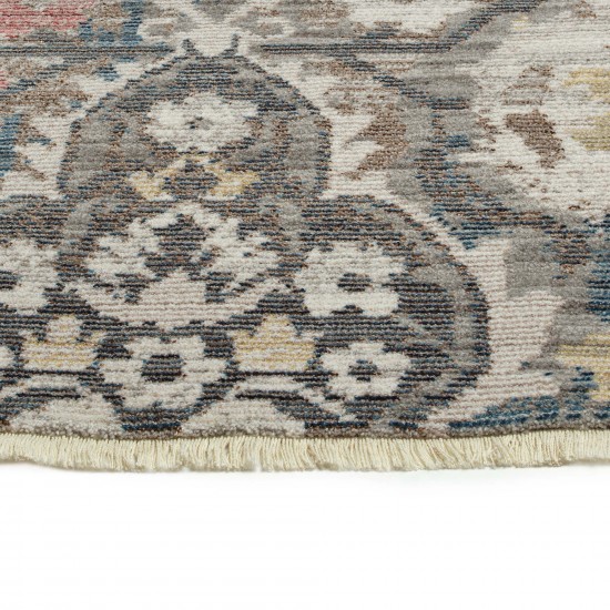 Kaleen Rila Collection Light Mocha Area Rug 5'6" x 7'9"