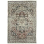 Kaleen Rila Collection Light Rose Area Rug 3'11" x 5'3"