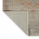 Kaleen Rila Collection Light Salmon Area Rug 5'6" x 7'9"