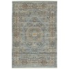 Kaleen Rila Collection Blue Silver Area Rug 9'6" x 13'
