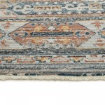 Kaleen Rila Collection Gray Silver Runner 2'2" x 7'6"